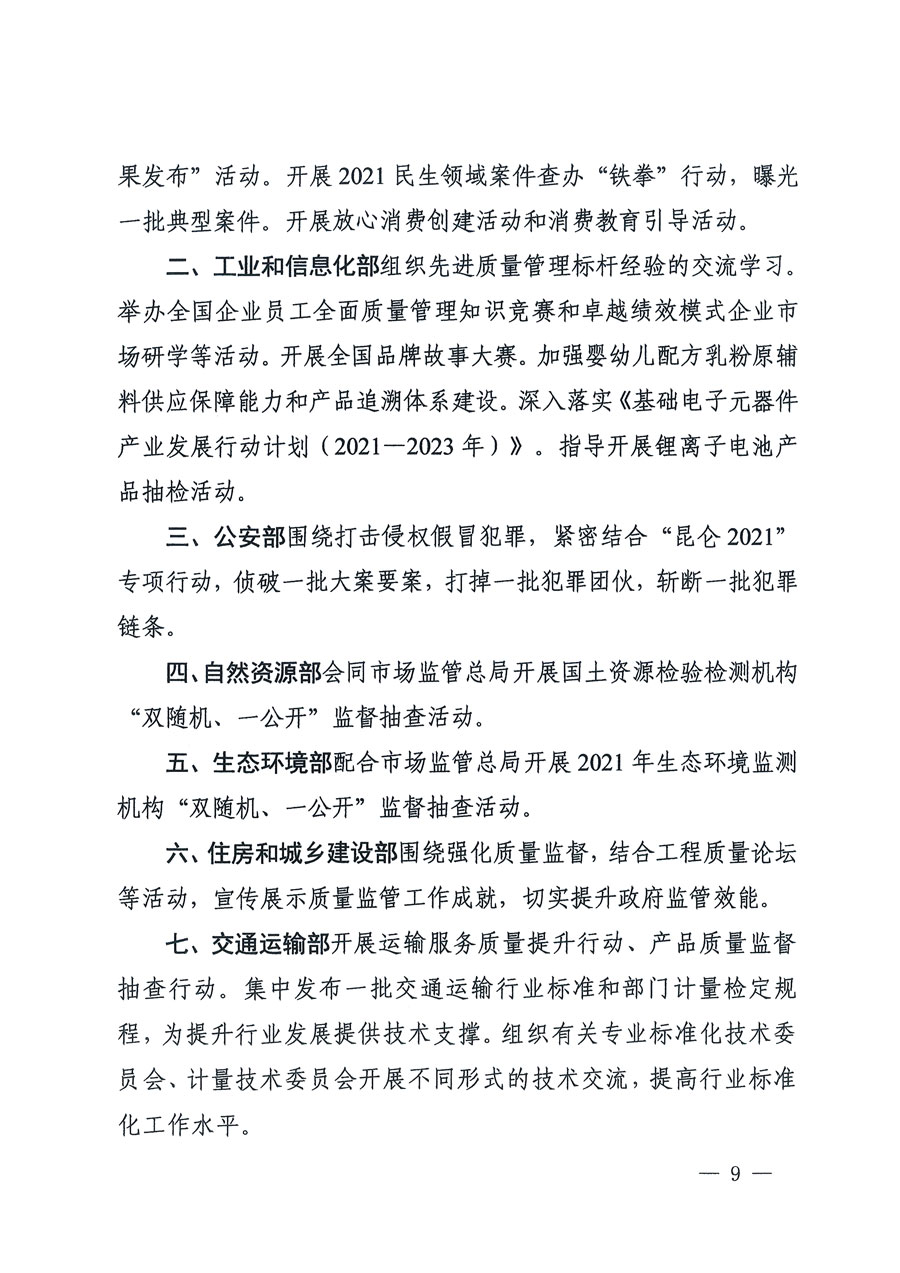 市場監(jiān)管總局等16個(gè)部門關(guān)于開展2020年全國“質(zhì)量月”活動(dòng)的通知(國市監(jiān)質(zhì)〔2020〕133號)